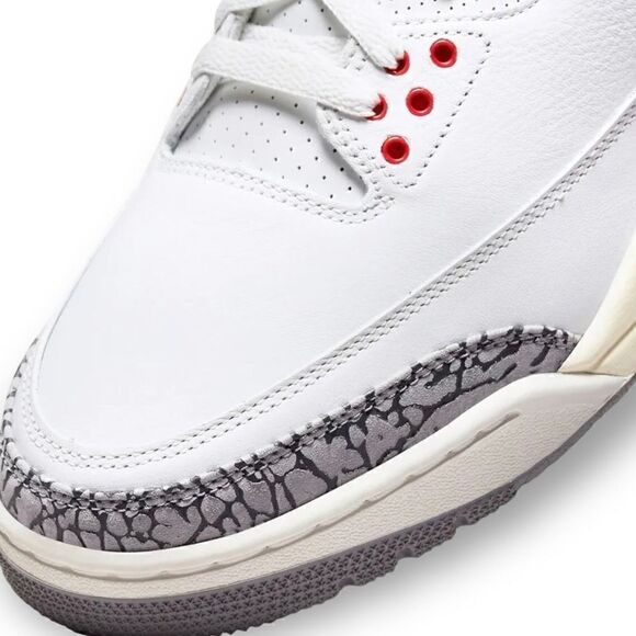 Nike Air Jordan 3 Retro White Cement Reimagined DN3707-100 Mens size 4 New - Picture 8 of 11